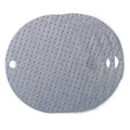Sorbent Pad, 6 gal, 22 in Dia., Universal, Gray, 25 PK