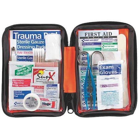 First Aid Kit and Housing, Fabric 106 Components, 1 People Served