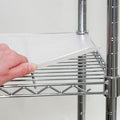 Shelf Liner 60"x18", Clear, 4PK