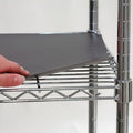 Shelf Liner 36"x18", Black, 4PK