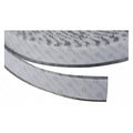 Reclosable Fastener, Acrylic Adhesive, 75 ft, 1/2 in W, White