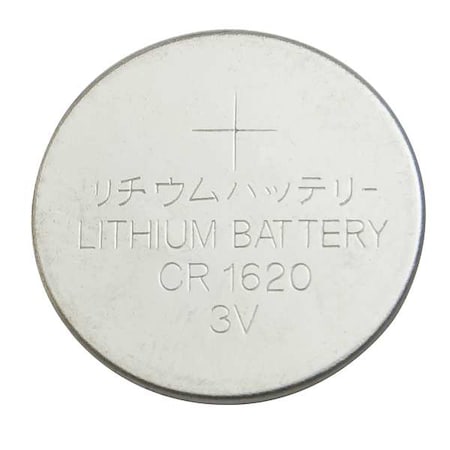 Coin Cell, 1620, Lithium, 3V