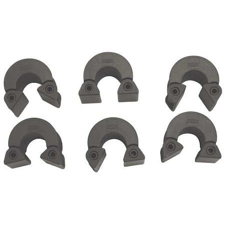 Strap Clamp Corner Clips, PK6