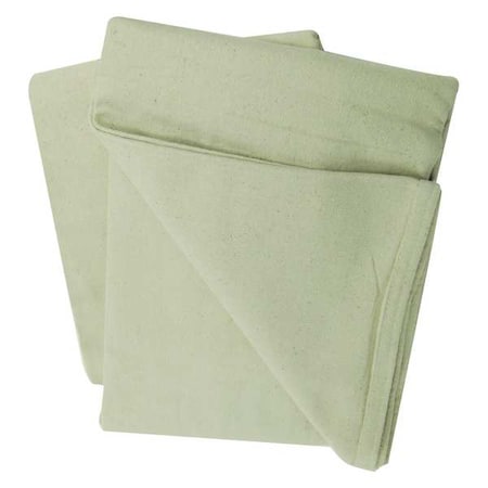 Off White Canvas Drop Cloth, 320 mil Thick, 15 ft L x 4 ft W