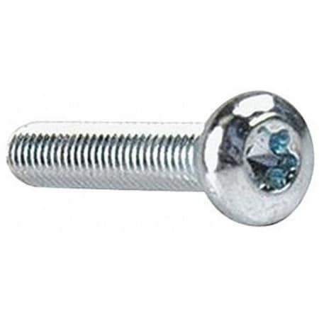 #4-40 x 1/4 in Torx Pan Machine Screw, Zinc Plated Steel, 100 PK