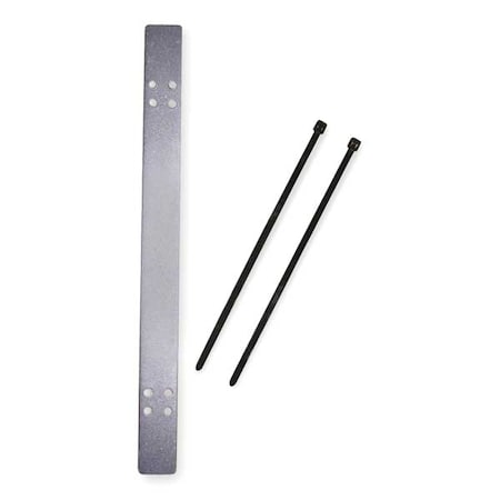 Downspout Hanger, Inclds 2 Tie Straps
