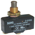Snap Action Switch, Panel Mount, Plunger Actuator, SPDT, 25 A at 480 V AC Contact Rating