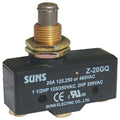 Snap Action Switch, Panel Mount, Plunger Actuator, SPDT, 20 A at 480 V AC Contact Rating
