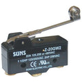 Snap Action Switch, Hinge Roller, Lever Actuator, SPDT, 20 A at 480 V AC Contact Rating