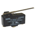 Snap Action Switch, Hinge, Lever Actuator, SPDT, 25 A at 480 V AC Contact Rating