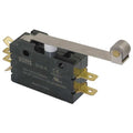 Snap Action Switch, Hinge Roller, Lever Actuator, DPDT, 15 A at 240 V AC Contact Rating