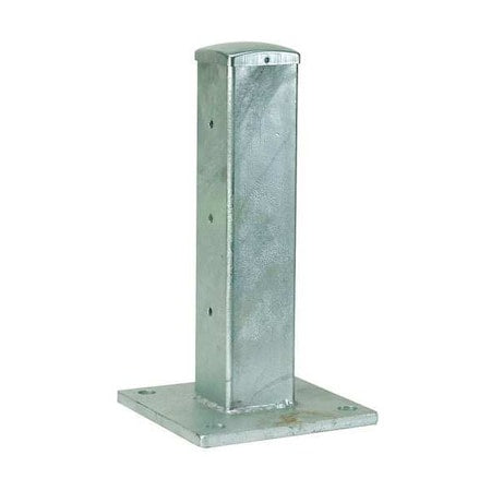Guard Rail Post, Double High Center, L 4In