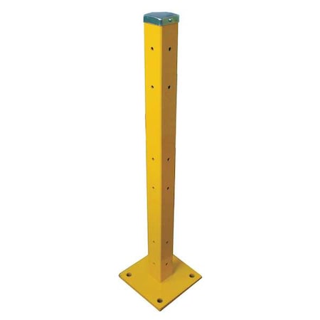 Guard Rail Post, Trpl High Universal, L3In