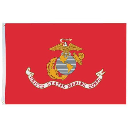 US Marine Corps, 4x6 Ft, Nylon
