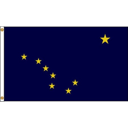 Alaska Flag,4x6 Ft,Nylon
