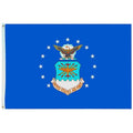 US Air Force Flag, 5x8 Ft, Nylon