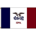 Iowa Flag, 5x8 Ft, Nylon