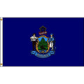 Maine Flag,5x8 Ft,Nylon