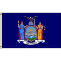 New York Flag, 4x6 Ft, Nylon