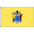 New Jersey Flag, 4x6 Ft, Nylon