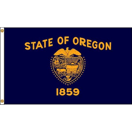 Oregon Flag, 4x6 Ft, Nylon