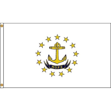 Rhode Island Flag,4x6 Ft,Nylon