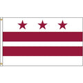 District Of Columbia Flag, 5x8 Ft, Nylon