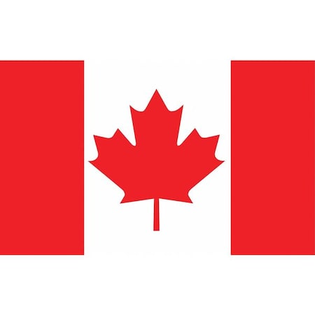 Canada Flag, 5x8 Ft, Nylon