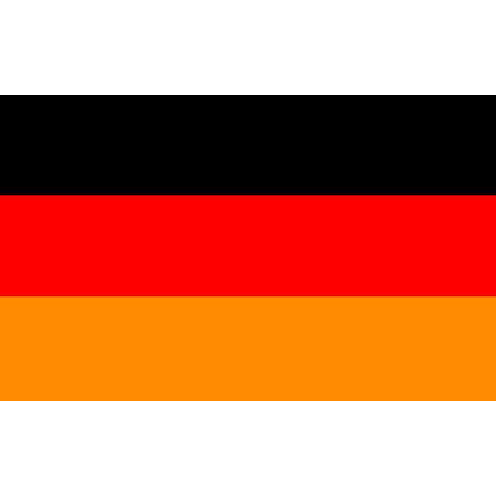 Germany Flag, 5x8 Ft, Nylon
