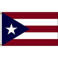 Puerto Rico Flag, 3x5 Ft, Nylon