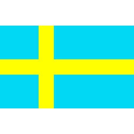 Sweden Flag, 4x6 Ft, Nylon