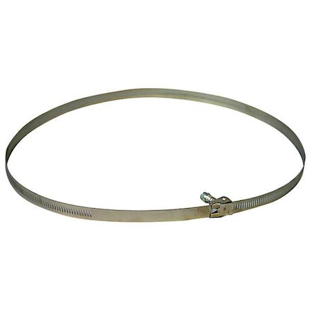 Flag Staff Holder, Band, Silver
