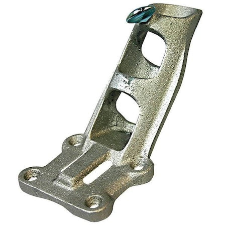 Flag Staff Holder, Bracket, Silver