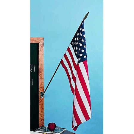US Classroom Flag, 12x18in, Nylon, PK12