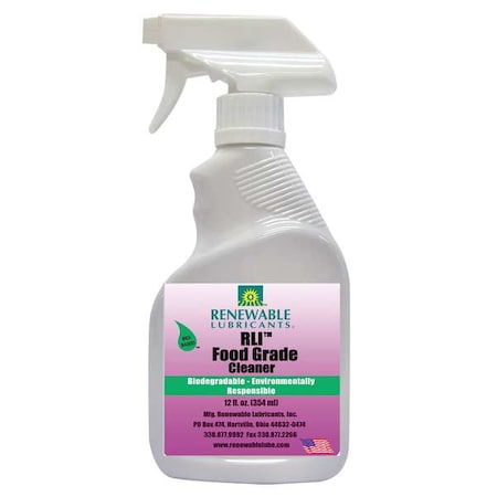 Cleaner/Degreaser, 12 oz, Spray Bottle