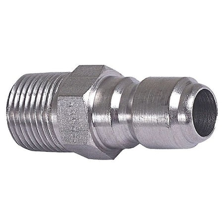 Quick Connect Plug, Male, 3/8 M x 3/8 In
