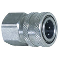 Quick Connect Coupler, Female, 1/4x1/4 In