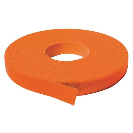 No Adhesive, 75 ft, 3/4 in W, Orange
