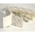Reclosable Fastener Shapes, Acrylic Adhesive, 4 in, 1 in W, White, 50 PK