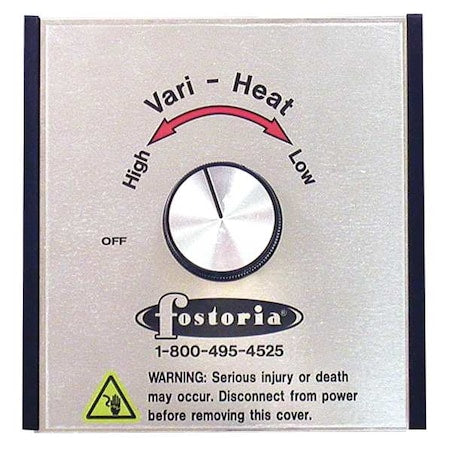 Variable Heat Controller, 7 In. W, 5 In. D
