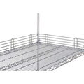 Shelf Side/Back Ledge 4"H x 18"W, 2PK