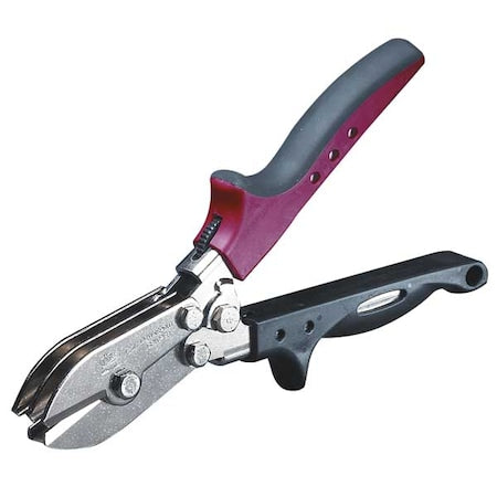 Downspout Crimper, Left/Right/Straight, 9 in, Hardened steel