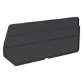 Plastic Divider, Black, 10 21/64 in L, 4 13/32 in H, 6 PK