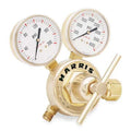 Gas Regulator, Argon, Helium, Nitrogen, Single Stage, 0.965""-14 Inlet, 9/16""-18 Outlet