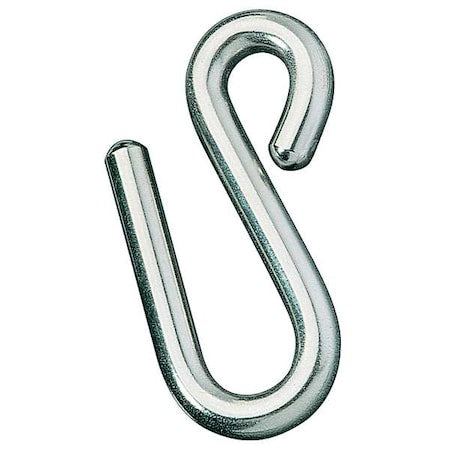 S Hook, 3/8 in. Opening, 1-3/4 in.