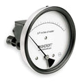 Pressure Gauge,0 to 6 In H2O