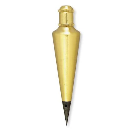 Plumb Bob, Brass, 16 Oz