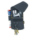 Tool Pouch, Tool Holster, Black, Polyester, 4 Pockets