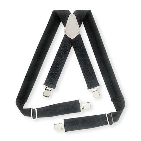 Tool Suspenders, Suspenders, Black, Elastic, Webbing