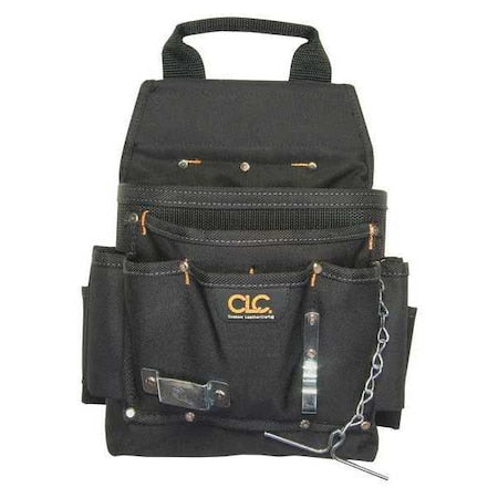 Black Ballistic Polyester 12 Pockets, 5505